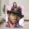 Arthur Morgan Angel Blanket  Travel Office Flannel Throw Blanket For Living Room Warm Soft Design Quality Bedspread Present