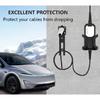 EV Charger Cable Wall Mount Holder For Tesla Model 3 Y 2025 Accessories Charger Holder Connector Bracket For Model S X 2024