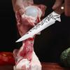 Butcher Boning Knife Cleaver Meat Fruit Vegetables Kitchen Knives Stainless Steel Blade Wooden Handle Handmade Forged Chef Knife