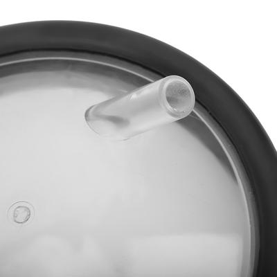 Plastic Transparent Milk Bucket Lid And Gasket For Milking Machine Two Open Lid