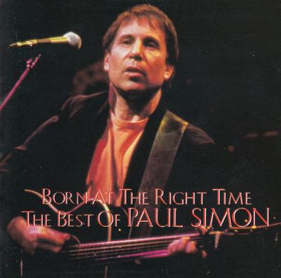 CD PAUL SIMON - Born At the Right Ta WPCP4420 Warner Bros. Re 1991 Japan ObiRock Used