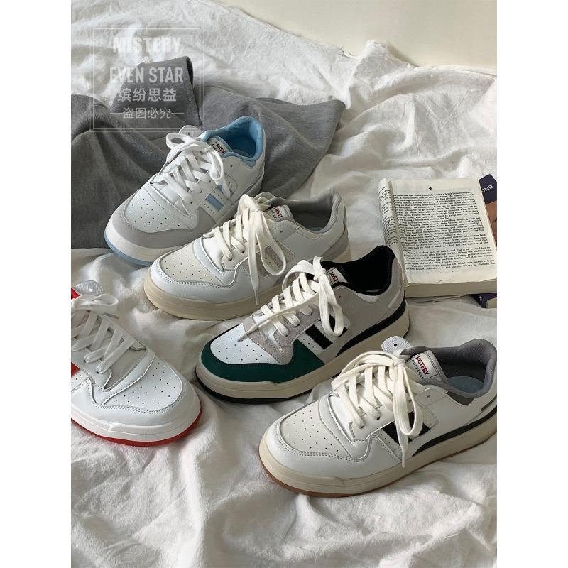 Little white shoes versatile height increase casual shoes women's new student breathable sports board shoes 701