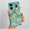 For Realme GT3 GT Neo 5 RMX3706 RMX3709 Case Aesthetic Pretty Butterfly Flowers Shockproof Silicone Soft Cover Protective Casing