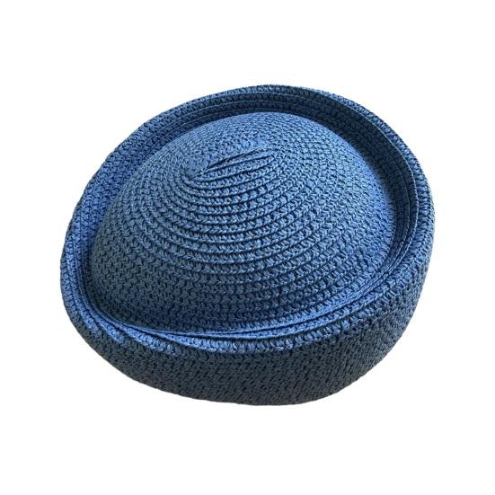 Yousheng Summer Beret Hat, Breathable Natural Straw Hat for Women, Stewardess Hat Headwear, Sun Protection Artistic Painter Hat for Outdoor Daily Wear