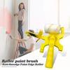 Multi-functional Latex Color Separation and Edge Smoothing Paint Brush Tool Roller for Wall Painting and Coating