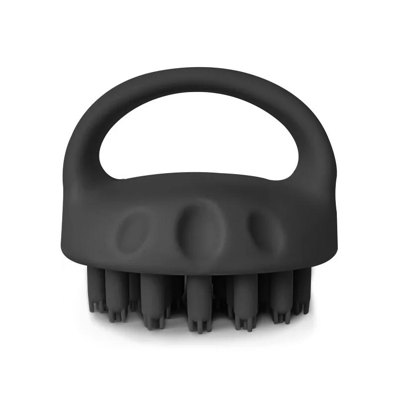 Hair Scalp Massager Shampoo Brush Soft Silicone Hair Washing Brush Comb Body Massage Shampoo Brush Clean Scalp Spa Massage Comb
