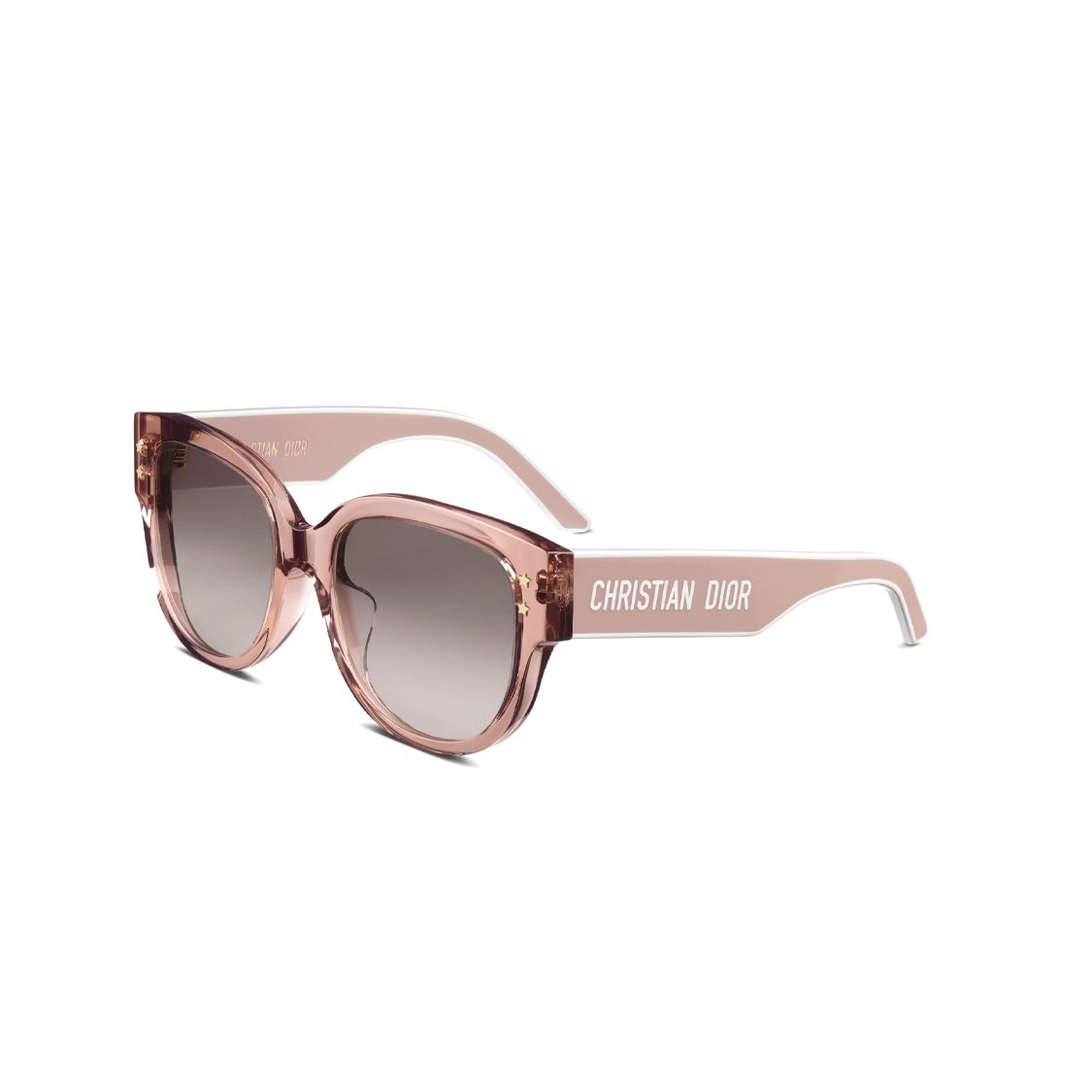 Dior Logotips Roku Ovālas Saulesbrilles Sieviešu