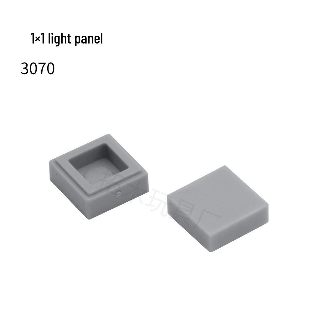LEGO-Compatible 1x1 Smooth Tile for 3070 Small Stud Blocks