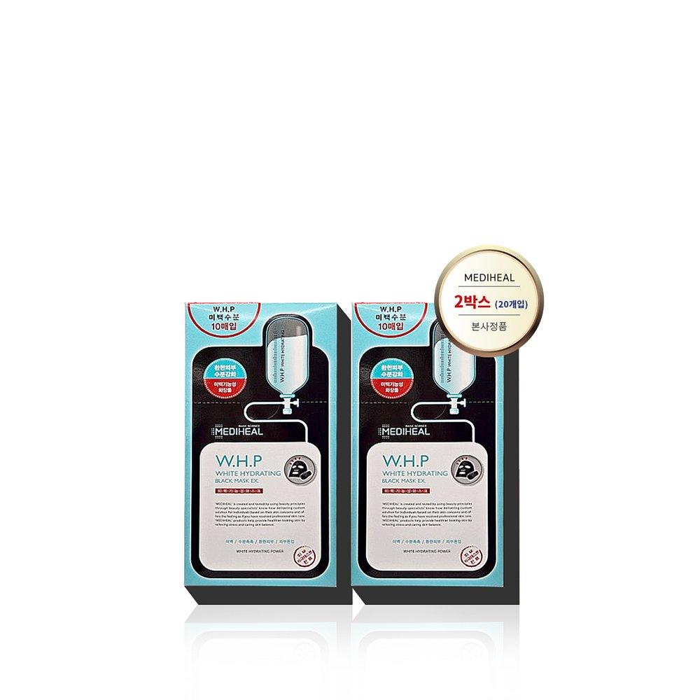 

Mediheal WHP Whitening Moisture Black Mask EX 25 г 2 коробки (20 штук)