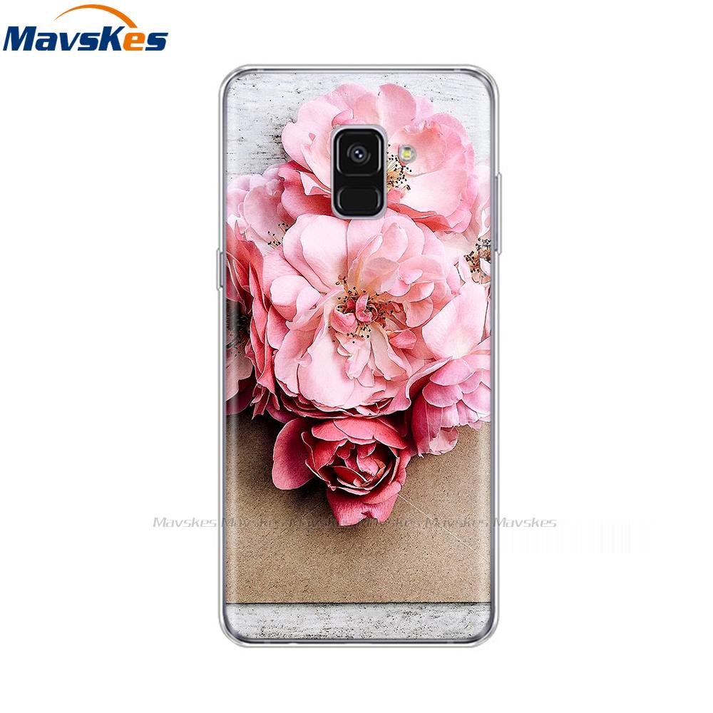 For Samsung Galaxy A8 2018 Case A530 Silicone Cover For Samsung A8 Plus 2018 A730 Soft TPU Case For Galaxy A8 A 8 Phone Shell