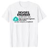 DevOps Engineer Definition Funny Engineering T Shirts Graphic Cotton Streetwear Short Sleeve Birthday Gifts Summer Style T-shirt
