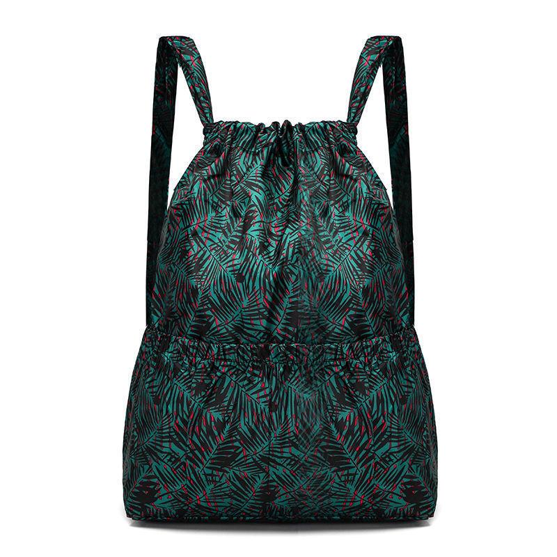Nylon-Bündel-Taschen-Rucksack, Outdoor-Sporttasche, große Kapazität, leichter Reiserucksack