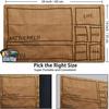 Cardboard Board Game Zone Magic Party Games Mat Durable Rubber for TCG Games 35X60cm Mouse Pad Offices Desk Mats Friendly Design