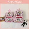 Kids Backpack With Lightweight Nylon Material For School Education Characters Included)**
