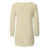Womens Cute Sweaters Casual V Neck Fleece Pullover Long Sleeve Thermal Soft Fuzzy Sweater Winter Clothes