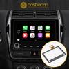 Dasbecan 8" Touch Screen with 2 knobs Compatible with 19-21 Mitsubishi Outlander Sport Mitsubishi ASX Replaces 8740A040 8740A130 8740A076 Glass