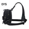 Fishing Chest Bag Waterproof Oxford Cloth Lightweight Vest Pouch Large Capacity Outdoor Camping Hiking Hunting Fishing Gear Storage Backpack
