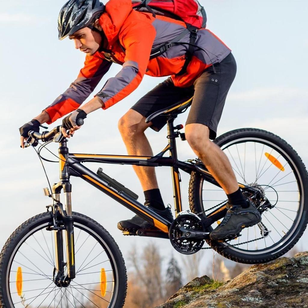 High Pressure Mini Portable Mountain Road Bicycle Ultra-light Tire Inflator Pump Cycling Accessories for Bicycles Scooter Repair