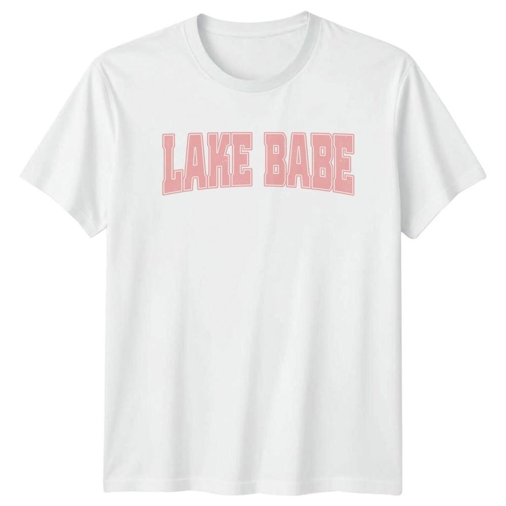 Lake Babe Summer Vacation Lake Life TShirt S
