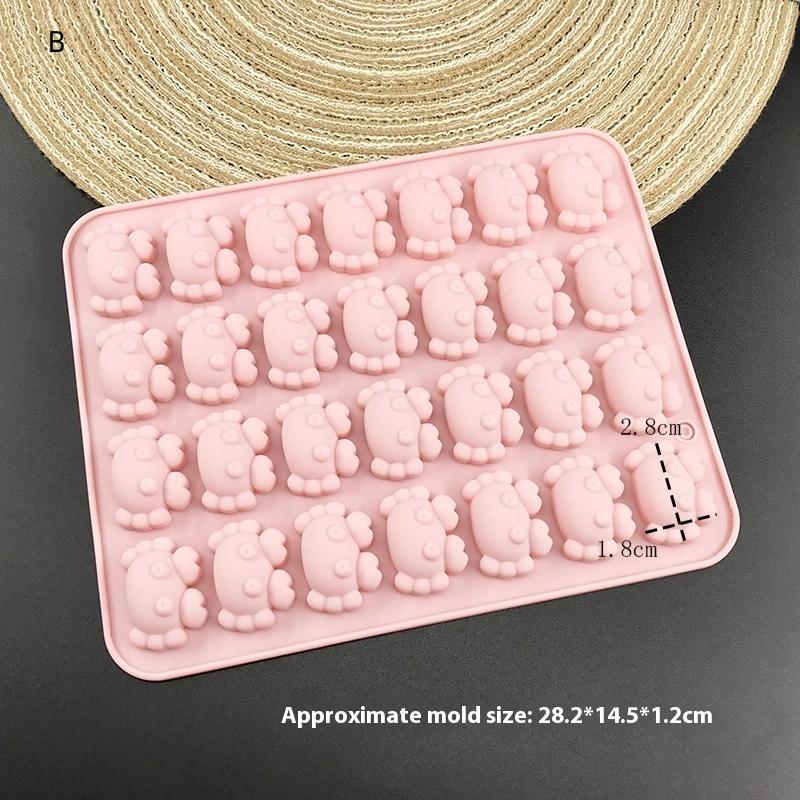 

Мультяшная силиконовая форма Краб Черепаха Шоколад Желе Форма для льда Шоколад Желе Форма для льда Инструменты для украшения торта B