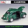 Maisto Diecast 1:24 Scale Volkswagen Beetle Alloy Retro Vintage Car Model Ornaments Collection Souvenir Ornaments Display