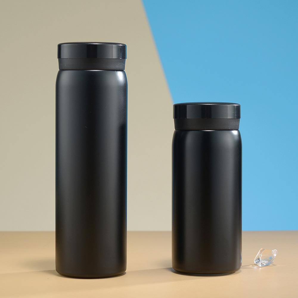 Womens Stylish Small Cap Pocket Cup Stainless Double-layer Thermos Cup Childrens Portable Mini Cup Durable Durable