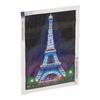 Rhinestone Painting Kit Modern Tower Pattern Luminous Rhinestone Painting for Home Living Room Decoration