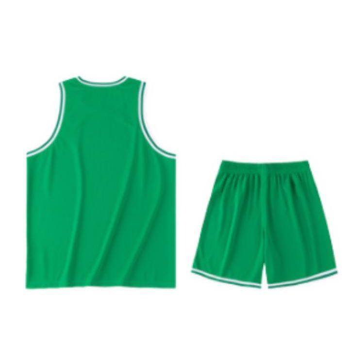 Anta Logo Vest And Striped Shorts Basketball Set Men basketball set 152321223-2