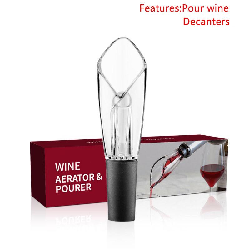 Wine Decanters Pourer - Premium Pourer and Decanter Spout Wine Pourers Wine Stoppers