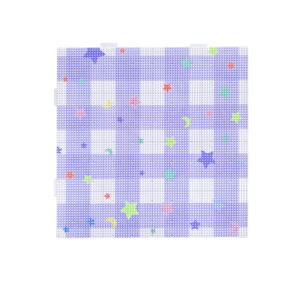 

78x78/104x104Pins Fuse Beads Pegboards Stars Moons Hama Beads Pegboards Puzzle Making Purple 78x78Pins