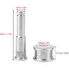 Car Door Hinge Pin, Door Hinge Pin Roller Repair Kit Fit for C & K Series Trucks SUVs 2007-2011
