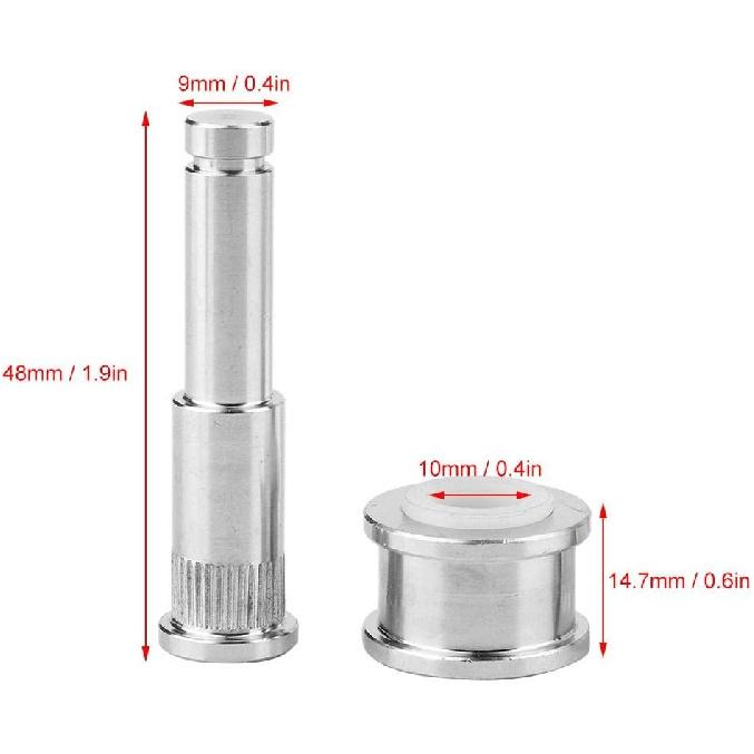 Car Door Hinge Pin, Door Hinge Pin Roller Repair Kit Fit for C & K Series Trucks SUVs 2007-2011
