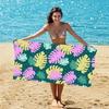 Active Beach Towel 70 * 140 Collection, Microfiber Printed Beach Towel, Absorbent Towel 70 * 140cm 230g