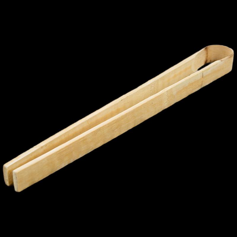 Ruhan 40cm Bamboo Food Tongs Set