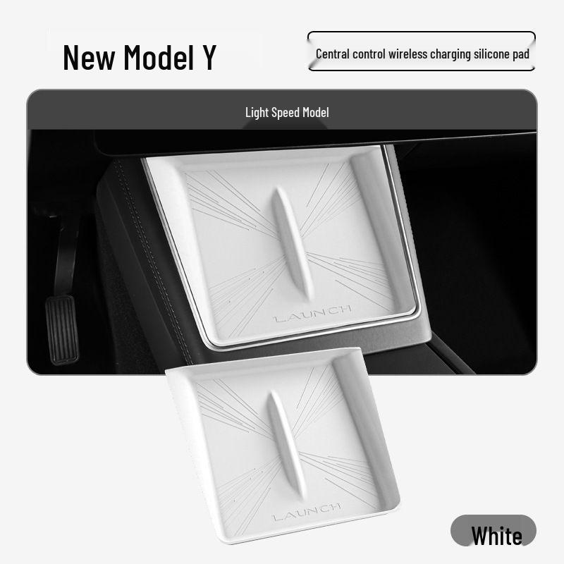 Tesla Model 3/Y Wireless Charging Silicone Console Pad