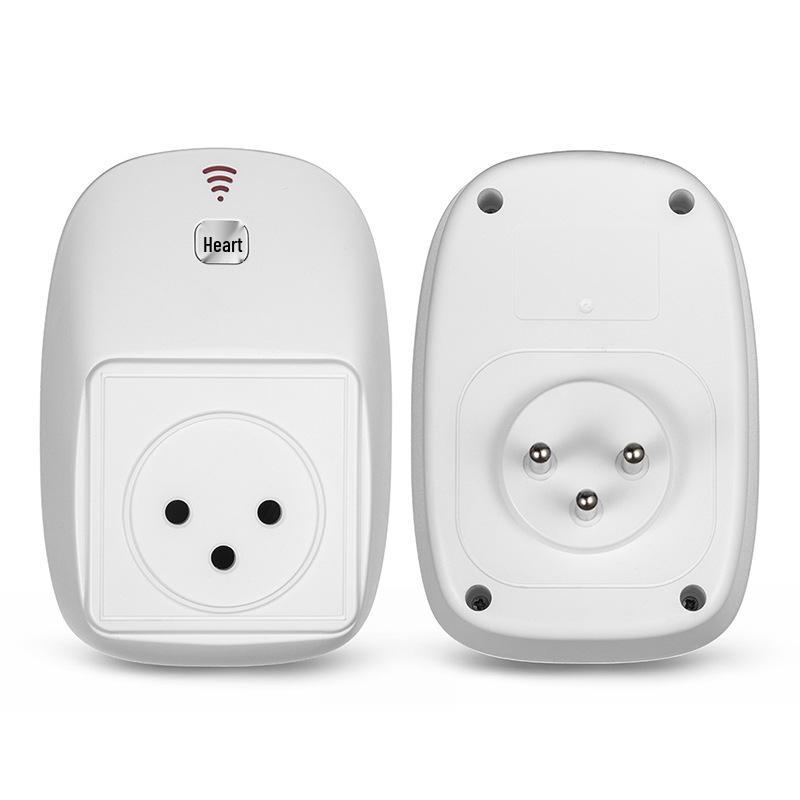 Wireless WiFi Zigbee Smart Socket - European, American, French Standards, Plastic Shell