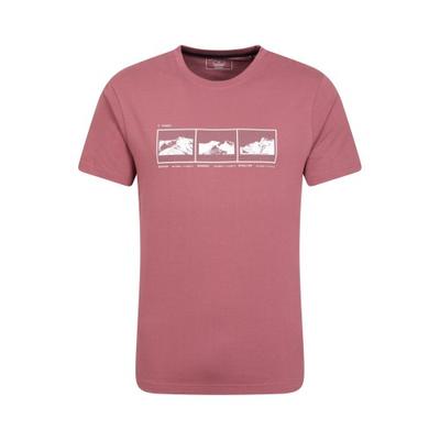 Herren 3 Peaks Bio-Baumwoll-T-Shirt