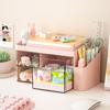 Drawer Storage Box Large Capacity Makeup Organizer Cute Pen Holder  Student