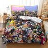 Anime Sword Art Online Bettwäsche-Set Bettbezug Schlafzimmer Deckenbezüge Einzel-Doppel-King-Size Steppdeckenbezug Heimtextilien Werkzeug