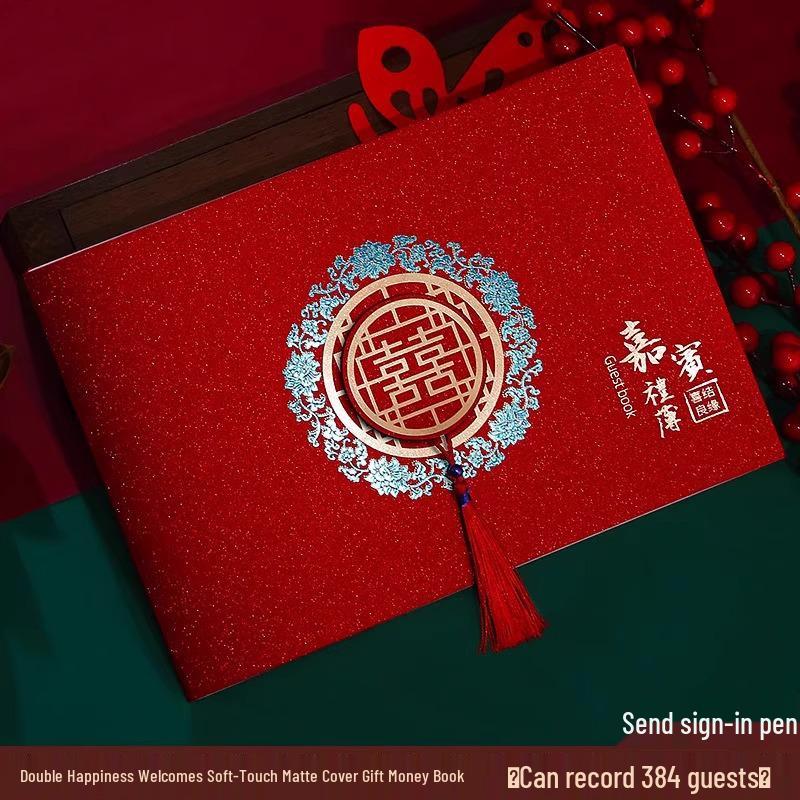 Wedding Guestbook & Gift Record: Sign-in and Money Tracking