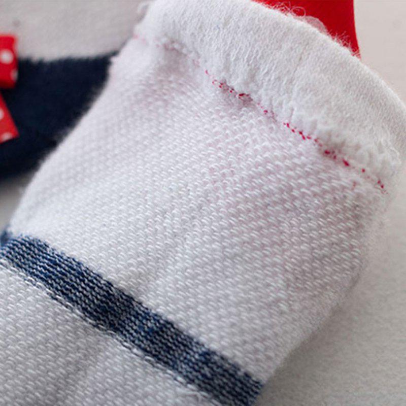 Søte småbarn babysokker Dots Princess Lace bomullssokker