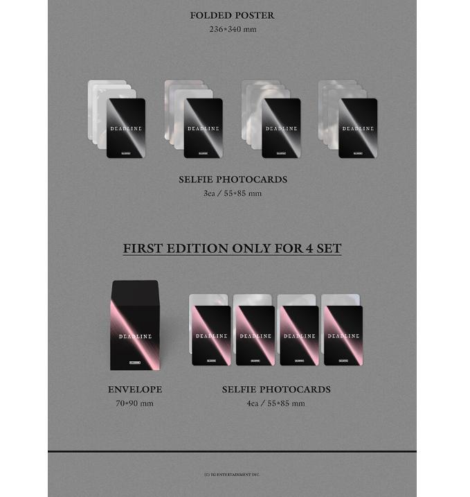 [pre-pedido] BLACKPINK 3er Mini Álbum [DEADLINE] – Versión PLATA. (Opciones de Miembro)