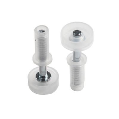 7/8 Zoll * 1,8 Zoll obere Führungsräder, 8 Stück Bifold Flexible Shaft Metal