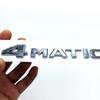 Für Mercedes Benz ABCEGS ML SL CL GLA CLA Klasse AMG 4MATIC 4 MATIC Kofferraum Chrom Mattschwarz Buchstaben Emblem Abzeichen Aufkleber