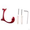 1 Piece Dolphin Shape Hat Coat Rack Hook Holder Bath aluminum Single Hanger
