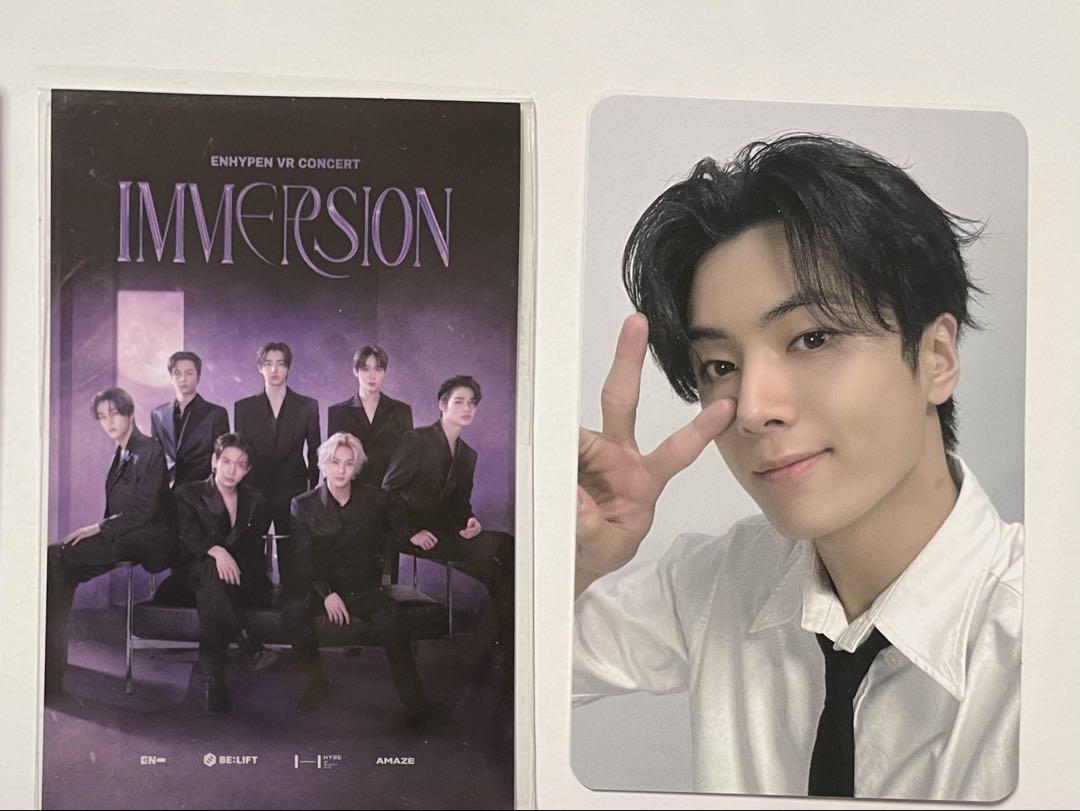 

[USED] ENHYPEN VR Concert IMMERSION Jay Trading Cards 2nd Edition