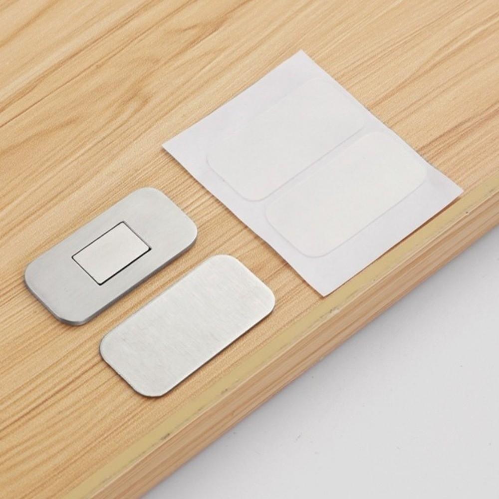 6Pcs/set Strong Magnetic Door Closer Self-adhesive Invisible Door Suction  Closet Doors