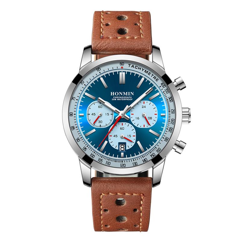 Top Brand Watches For Man Military Chronograph Men's watches Date Luminous Waterproof Quartz Wristwatch Clock Relogio Masculino