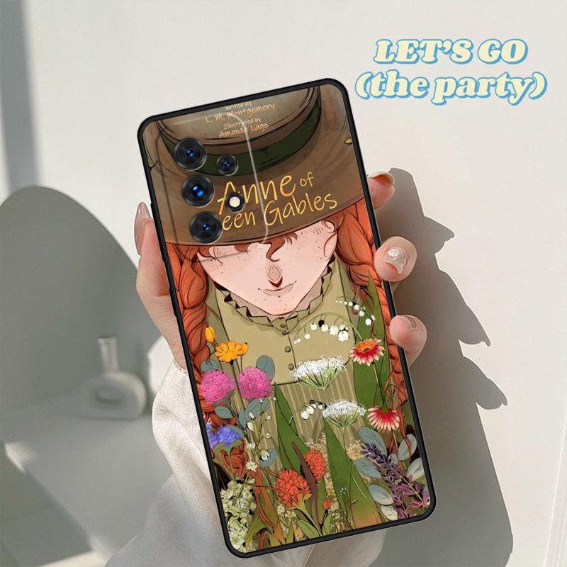 Anne with an E Phone Case For Samsung Galaxy A42 A31 A40 A51 A71 A32 A80 A91 A52 A72 A73 A20e A21S A50 A70 A11 A12 Cover