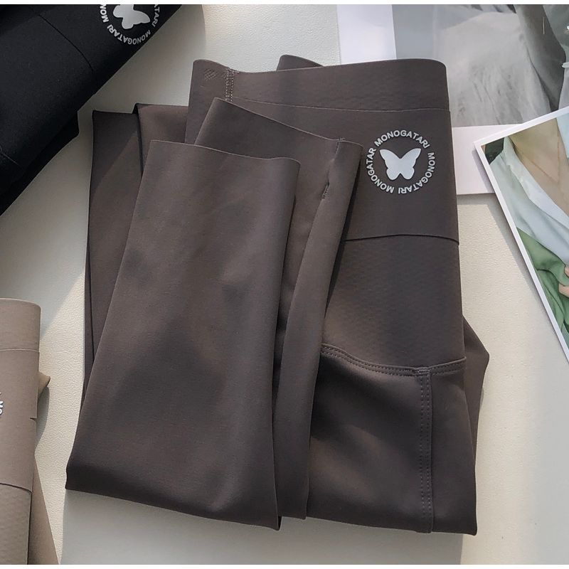 

Autumn and Winter Thickening High Waist Belly Contracting Large Size Black Shark Pants 1.0 graphite ash not Fleece-lined XL